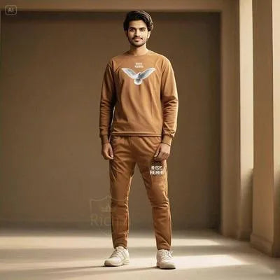 Men's Micro Printed Track Suit