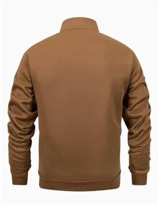 Men's Polyester Plain Zipper Track Suit