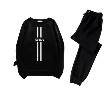Men's Polyester Printed Sweatshirt Track Suit