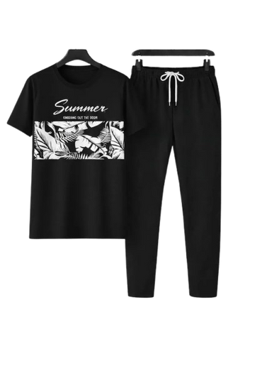 SUMMER Micro Interlock Printed Track Suit