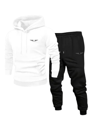 Men's Fleece Printed Track Suit